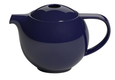 Teekanne Porzellan Pro Tea 0,9L dunkel blau