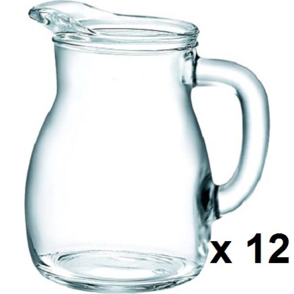 Glas Krug Bistrot geeicht 0,5L - 12 Stück