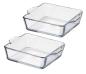 Preview: Mini Auflaufform 15cm x 13cm - 2er Set