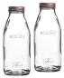 Preview: Milchflasche / Glasflasche  Ecology - 1L  - 2er Set