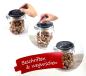 Preview: Einkochglas 750ml mit Kreidebeschriftungsdeckel- Bügelverschluss - 6 Stück