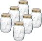 Preview: Quattro Stagioni Einmachglas 700ml - 6 Stück