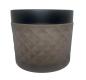 Preview: Windaschenbecher Sturmaschenbecher Glas taupe