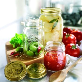 Preview: Quattro Stagioni Einmachglas 1500ml - 6 Stück