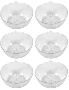 Luminarc 10365 Aspen Lot de 6 Assiettes Creuses 20,5 cm Verre Transparent