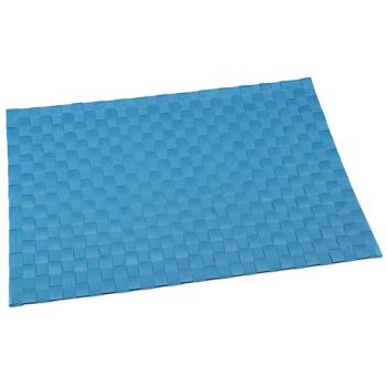 Tischset abwaschbar  45,5cm x 30cm blau - 1 Stück