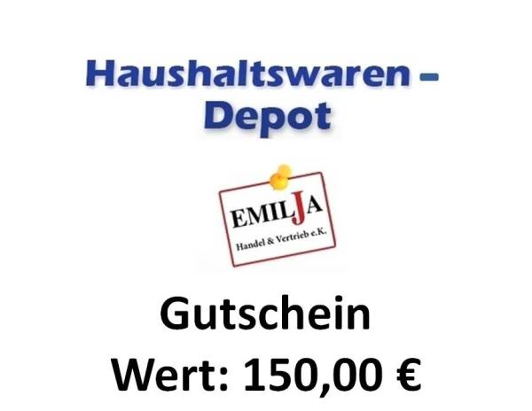 Geschenkkarte über €  150,00