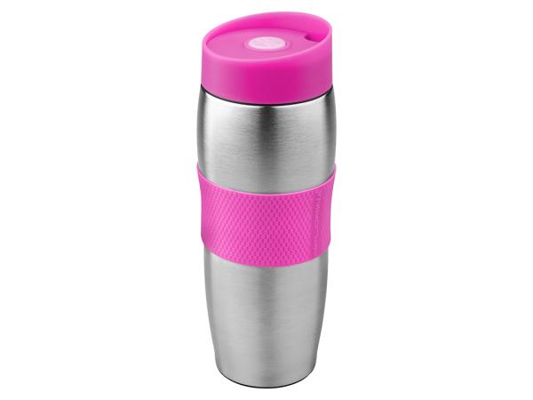 Isolierbecher Edelstahl 350ml Capsula pink