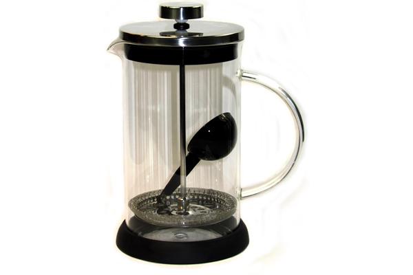 Kaffeezubereiter Kaffeepresse 600ml 0,6 L schwarz Quiselle