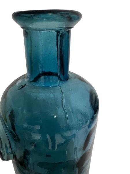 Glasvase Adele blau - 33,5cm