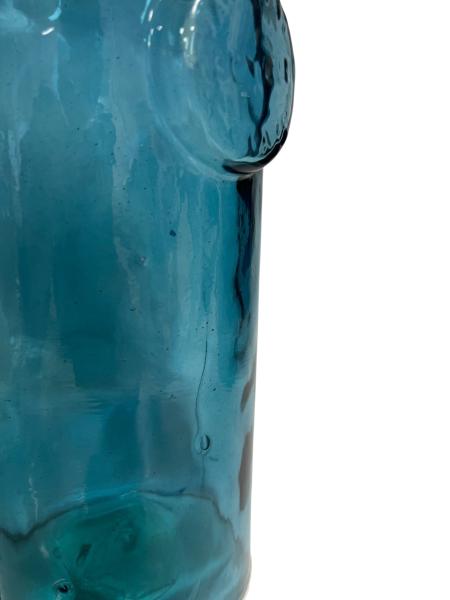 Glasvase Adele blau - 33,5cm