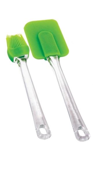 Silikon Set Backpinsel & Spachtel Rio - 2tlg.