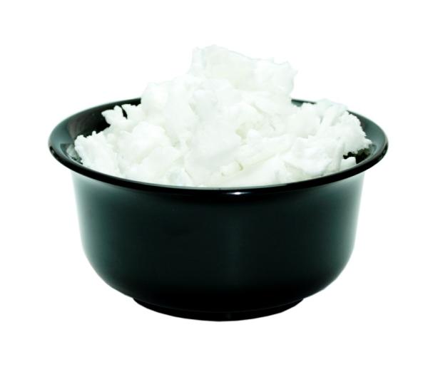 Rasierschale schwarz inkl. 50g  Seifenflocken Classic