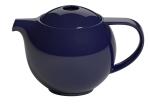 Teekanne Porzellan Pro Tea 0,9L dunkel blau